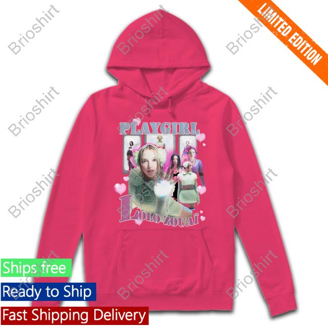 Playgirl World Tour Lolo Zouaï Shirt Playgirl World Tour Lolo Zouaï Shirt