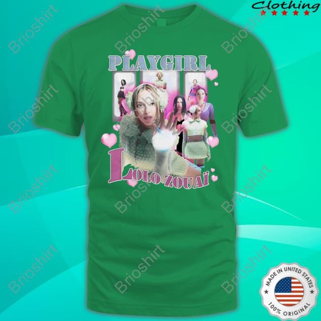 Playgirl World Tour Lolo Zouaï Shirt Playgirl World Tour Lolo Zouaï Shirt