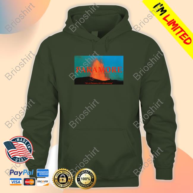 Official Paramore Volcano Unif Tee Shirt Official Paramore Volcano Unif Tee Shirt