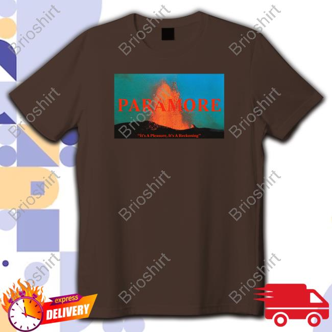 Official Paramore Volcano Unif Tee Shirt Official Paramore Volcano Unif Tee Shirt