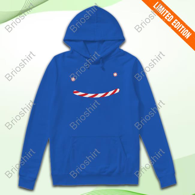 Bfcm Dream Holiday Candy Cane Smile Long Sleeved T Shirt Bfcm Dream Holiday Candy Cane Smile Long Sleeved T Shirt