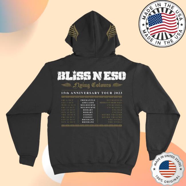 Official Merchbar Bliss n Eso Flying Colours Black Hoodies Merch Bar Official Merchbar Bliss n Eso Flying Colours Black Hoodies Merch Bar