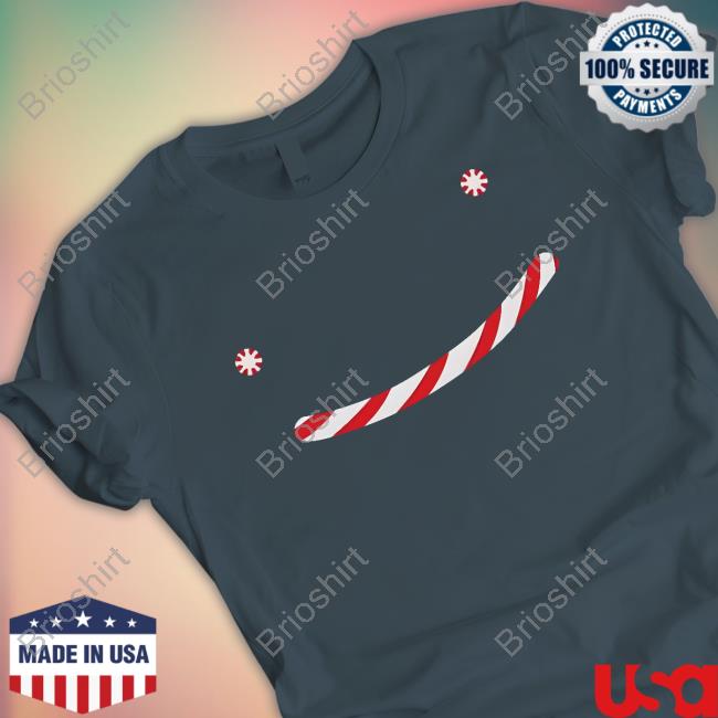 Bfcm Dream Holiday Candy Cane Smile Long Sleeved T Shirt Bfcm Dream Holiday Candy Cane Smile Long Sleeved T Shirt