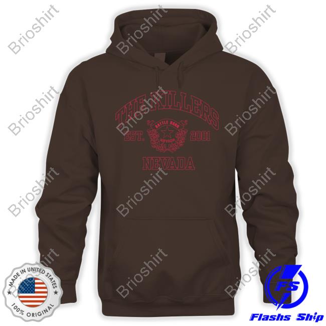 The Killers Merch Est 2001 Nevada Sweatshirt The Killers Merch Est 2001 Nevada Sweatshirt
