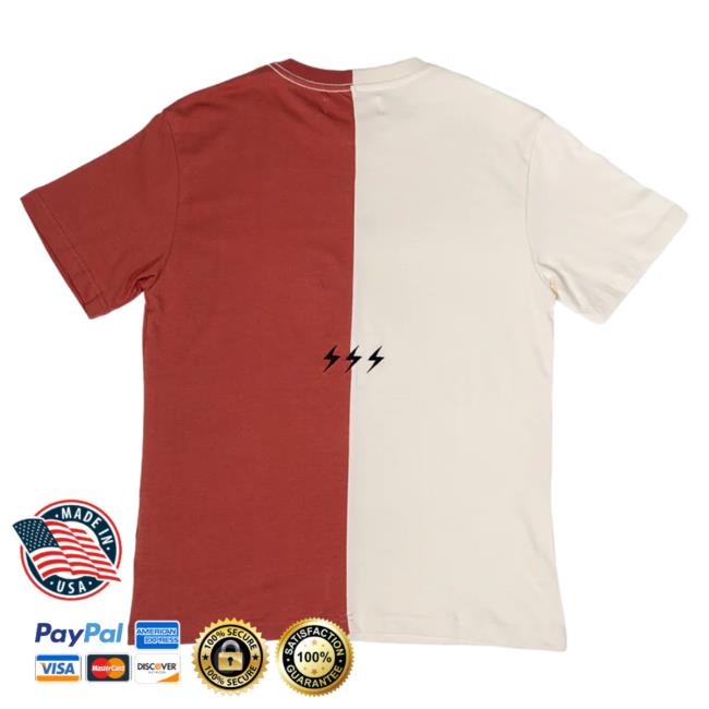 Official Seek Discomfort Merch Split Seeker Fashion Tee Burnt Peach Official Seek Discomfort Merch Split Seeker Fashion Tee Burnt Peach