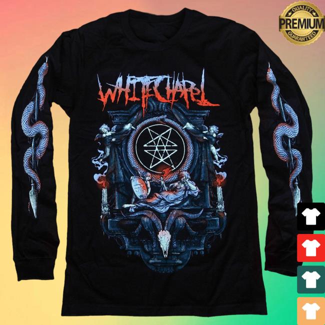 Official Merch Now Whitechapel Serpentine Altar Black Long Sleeve MerchNow Official Merch Now Whitechapel Serpentine Altar Black Long Sleeve MerchNow