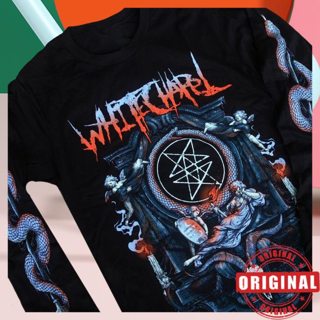 Official Merch Now Whitechapel Serpentine Altar Black Long Sleeve MerchNow Official Merch Now Whitechapel Serpentine Altar Black Long Sleeve MerchNow