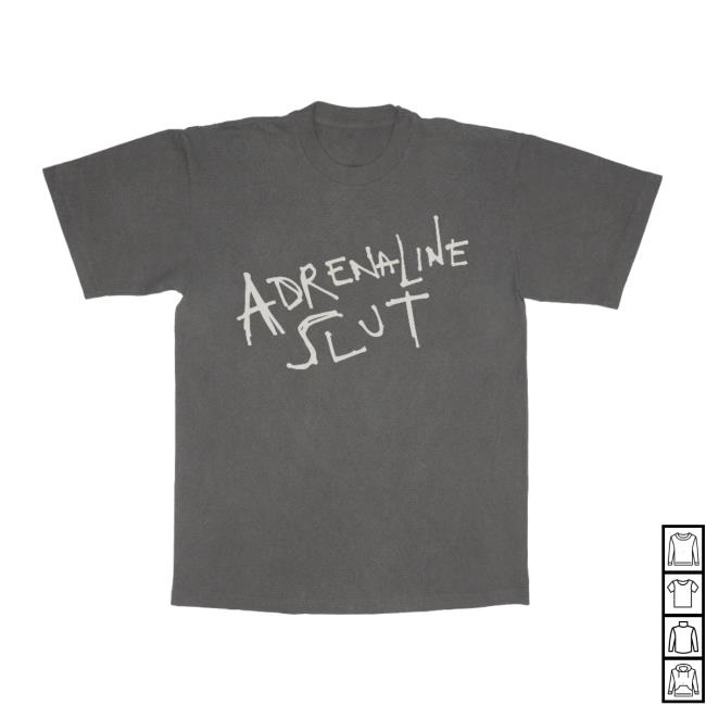 Fletcher Merch Adrenaline Slut Tees Fletcher Merch Adrenaline Slut Tees