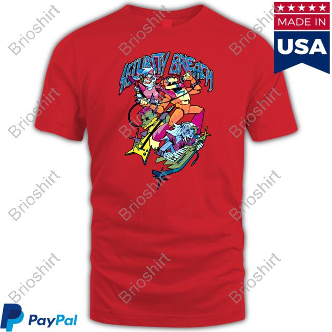 Five Nights At Freddy's Security Breach Tee Five Nights At Freddy's Security Breach Tee