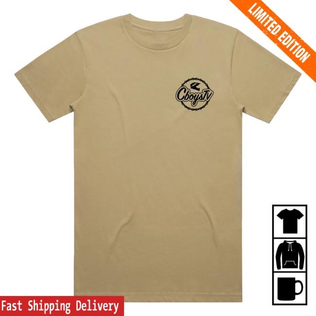 Official Cboystv Khaki Chain Gang Tee - Cboys Tv Official Cboystv Khaki Chain Gang Tee - Cboys Tv