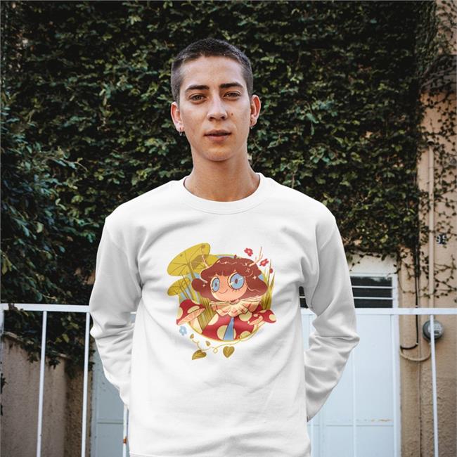 Snifferish Merch White Snifferish Big World Tee Shirt