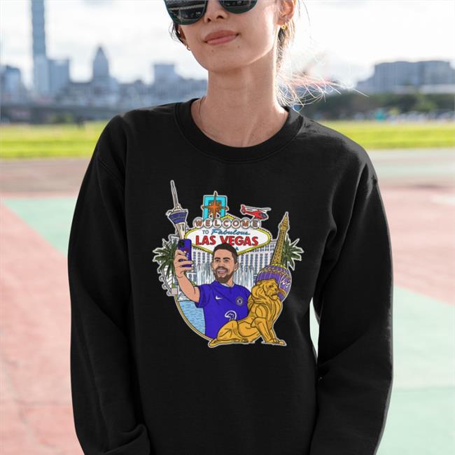 Chelsea FC Welcome To Fabulous Las Vegas Nevada Crewneck Sweatshirt Blues In The USA