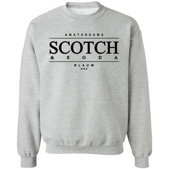 Yunalescka Scotch And Soda Amsterdam Blauw Hoodie Yunalescka Scotch And Soda Amsterdam Blauw Hoodie