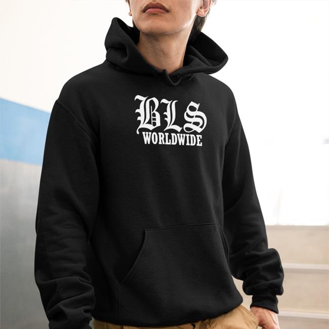 Bls Worldwide Hoodie Black