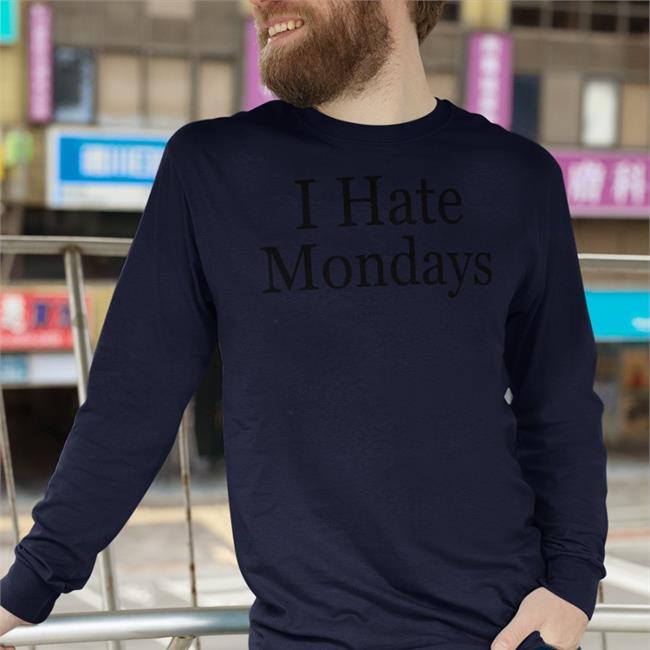 Camila Fetus Bot I Hate Mondays Hooded Sweatshirt