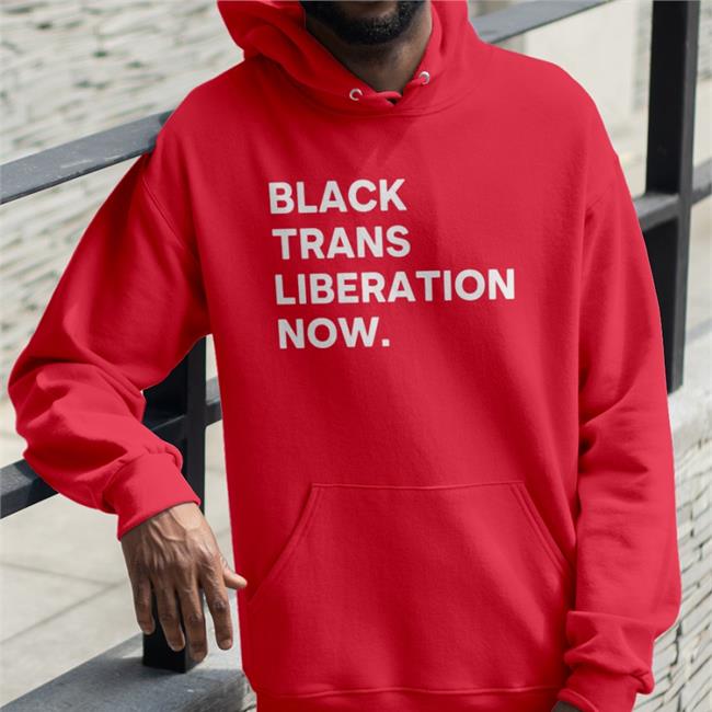 Black Trans Liberty Now Long sleeve T Shirt