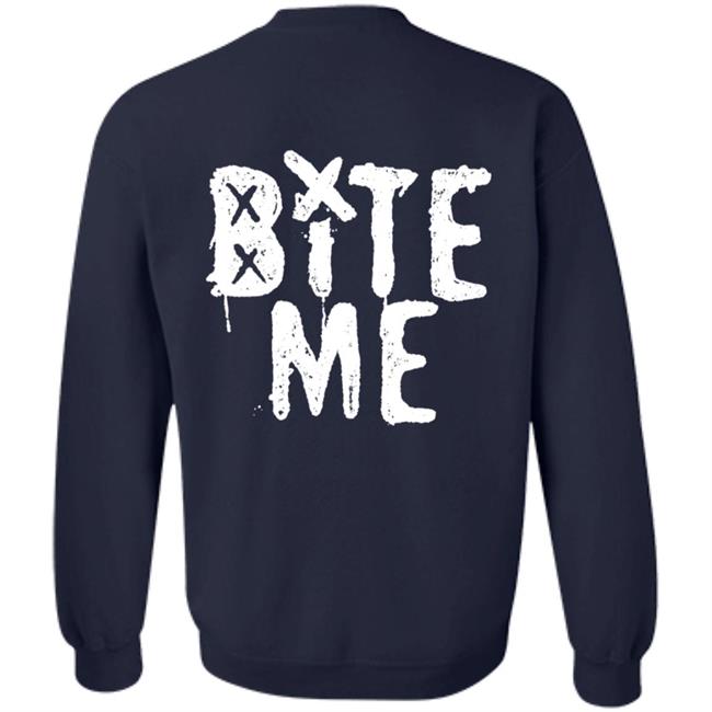 Avril Lavigne Merch Bite Me Hoodie Avril Lavigne Merch Bite Me Hoodie