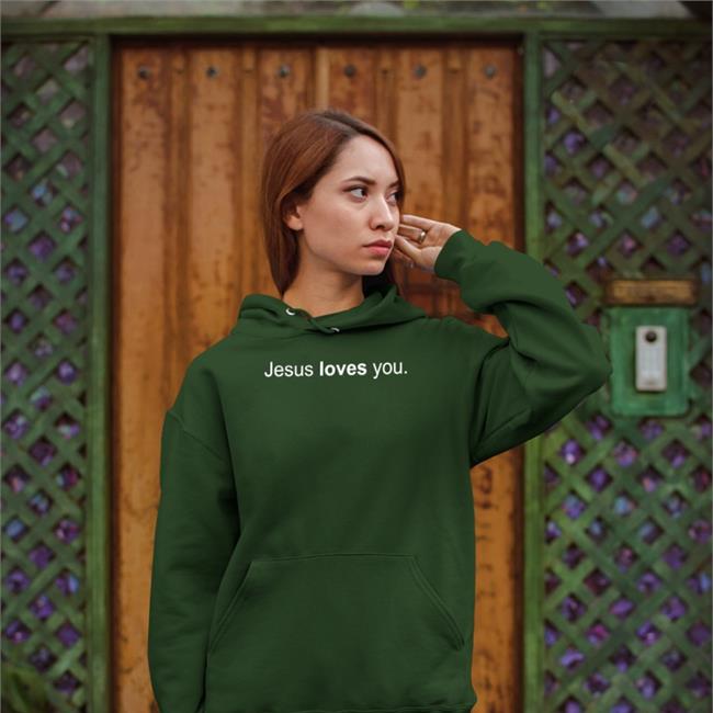 Jesus Loves You Shirt Black