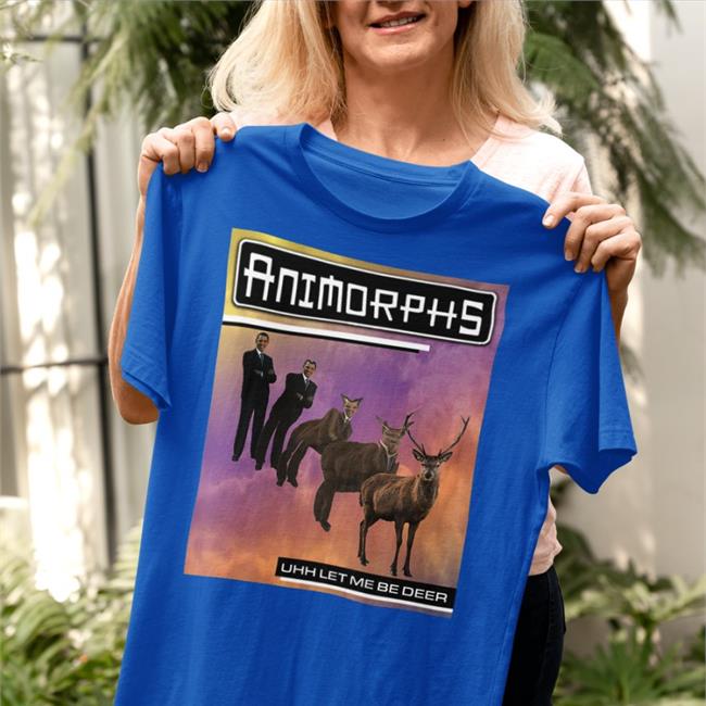 Barack Obama Animorphs Uhh Let Me Be Deer T-Shirt Slime Slinger