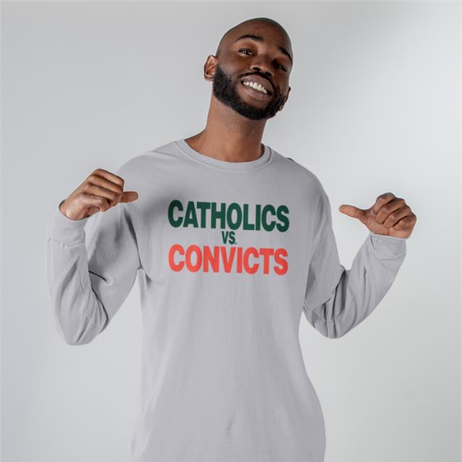 Catholics Vs Convicts Hoodie