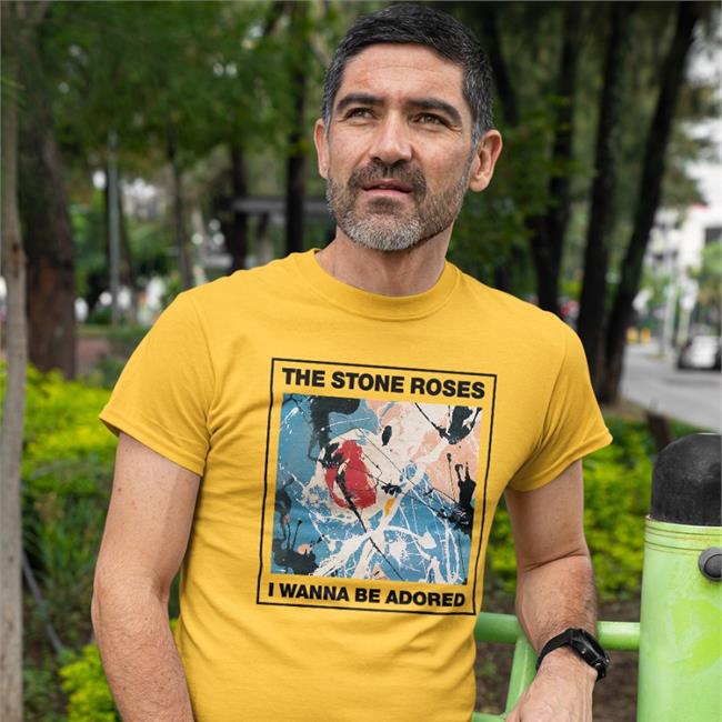 This Stone Roses I Wanna Be Adored Tee Shirt Louis Tomlinson