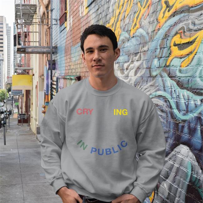 Hello Merch Crying In Public Remix T-Shirts