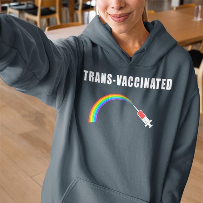 Trans-Vaccinated Rainbow Shirt