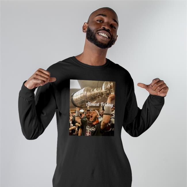 Almost Friday Tee Shirt Colorado Avalanche