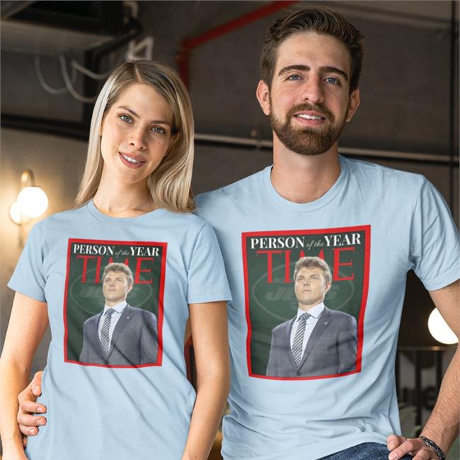 Person Of The Year Time Zach Wilson Tee Shirt