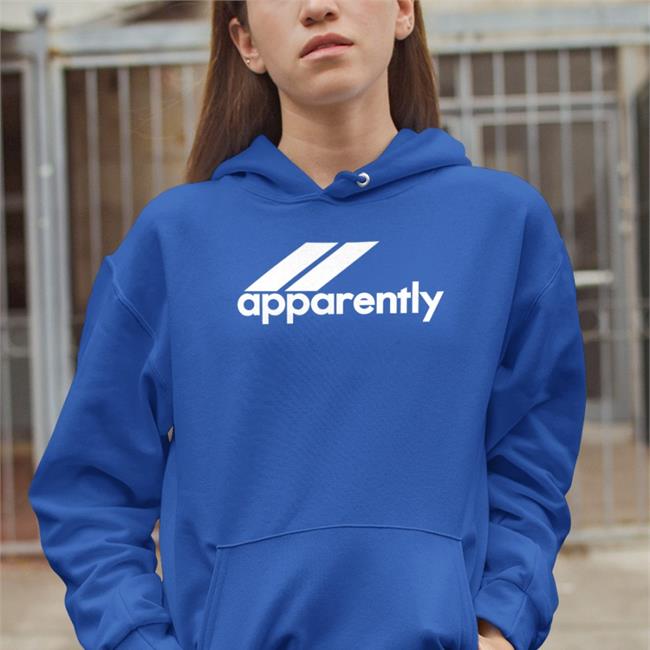 Giggly Squad Apparently Blue Hoodie