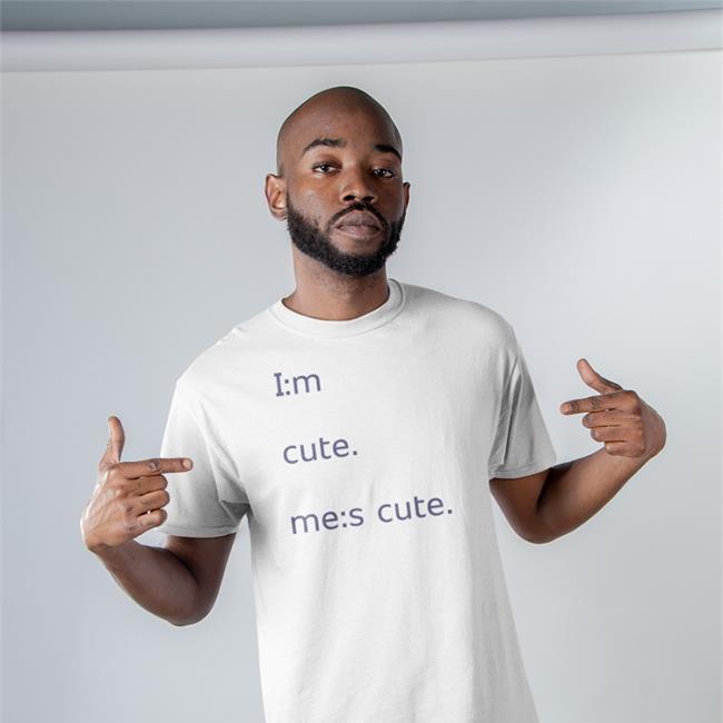 Poorly Translated Shirts I:M Cute Me:S Cute Sweatshirt