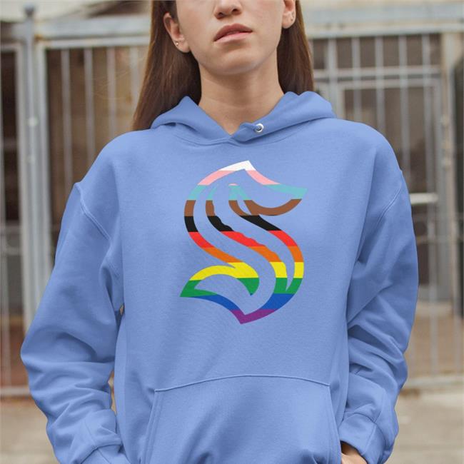 Seattle Hockey Team Store Seattle Kraken Pride Primary LGBTQ Tee Lexilafleur