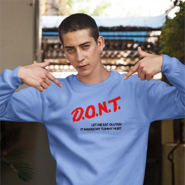 Shirts That Go Hard Merch Dont Let Me Eat Gluten It Makes My Tummy Hurt T Shirt Crying In The Club Merch Cry Now Sob Late Merch
