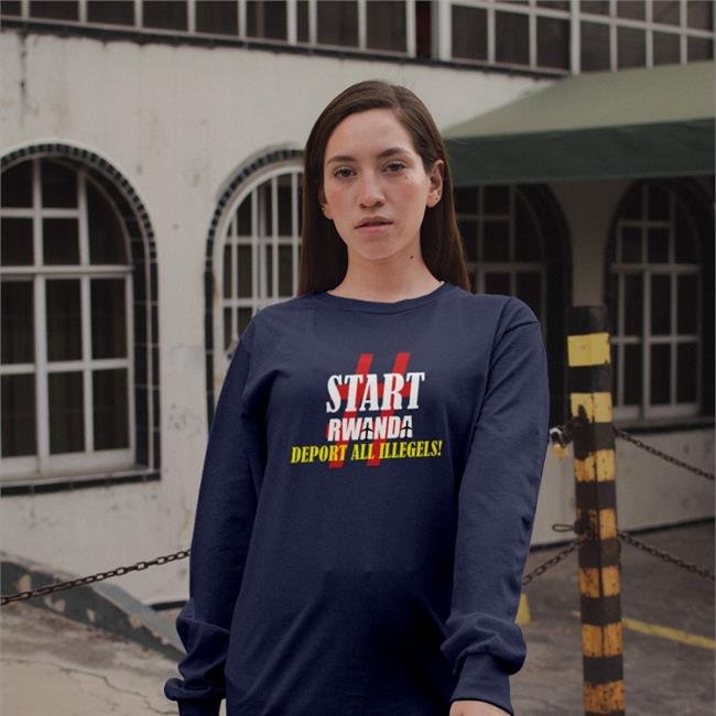 Active Patriot Start Rwanda Deport All Illegels Shirt