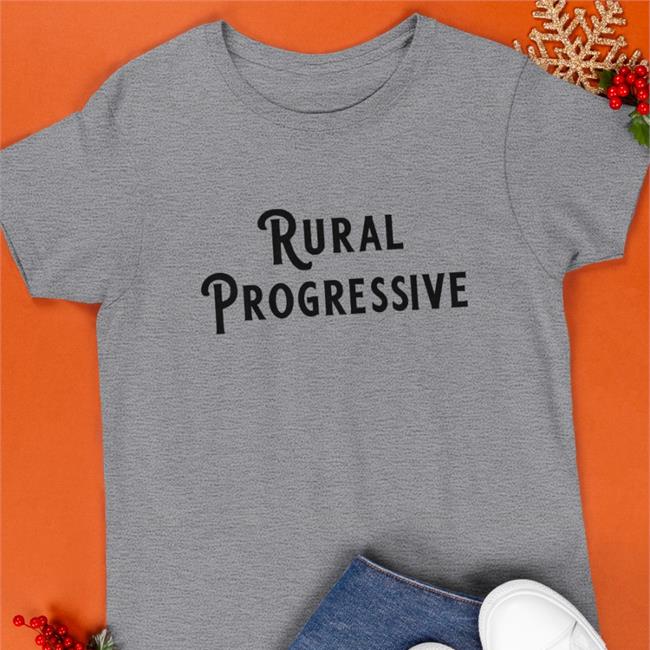 Corn Fed Threads Merch Rural Progressive Hoodie