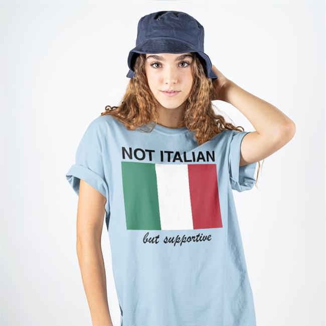 Not Italian But Supportive Shirt Shithead Steve Merch