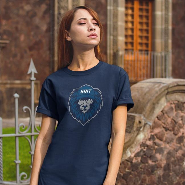 BreakingT Detroit Football Grit Tank Top Black