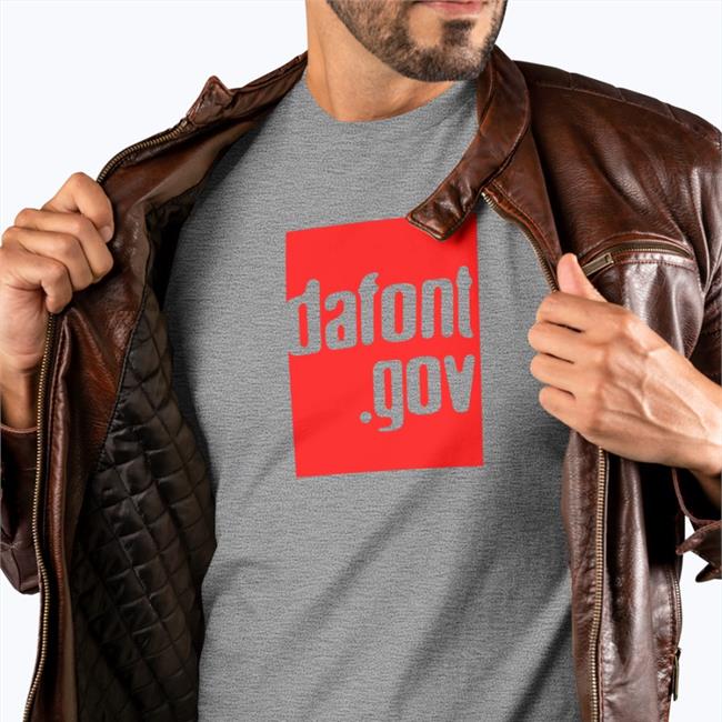 Dafont.Gov Tee Shirt
