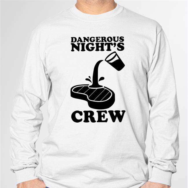 Dangerous Night's Crew Tee Shirt Bozo Did The Dub