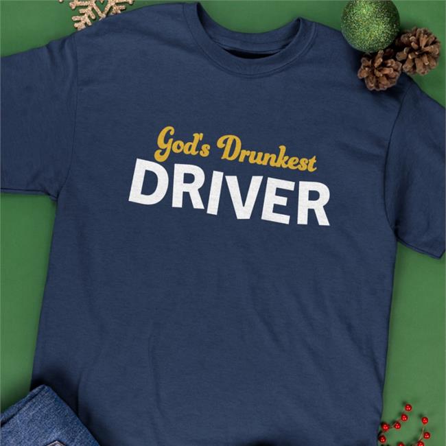 Shitheadsteve God's Drunkest Driver Tank Top
