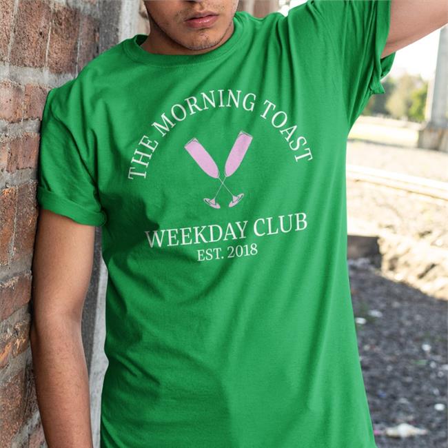 Morning Toast Merch Tmt Weekday Club Est 2018 Long Sleeve Shirt