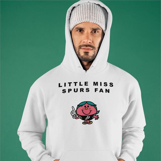 Little Miss Spurs Fan Tee Shirt