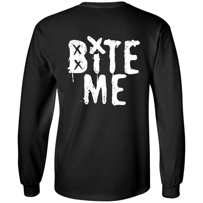 Avril Lavigne Merch Bite Me Hoodie Avril Lavigne Merch Bite Me Hoodie