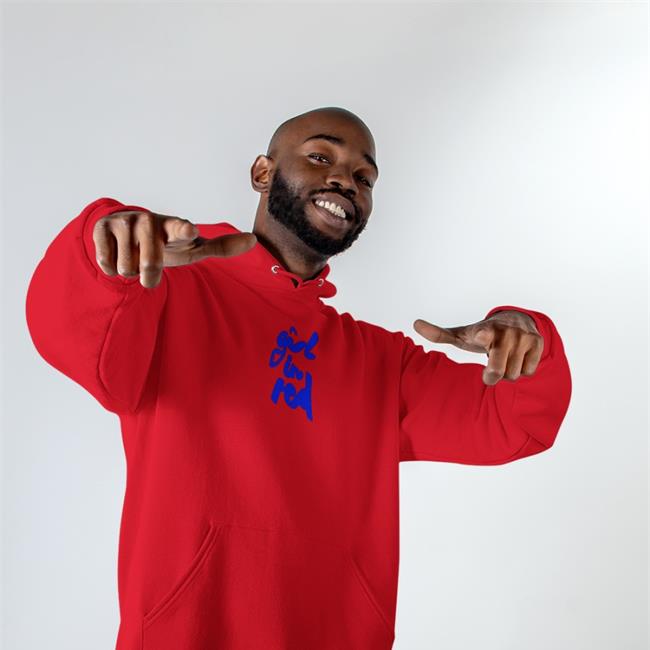 Girl In Red Merch Shiny Blue Thread Hooded Sweatshirt T-Shirt