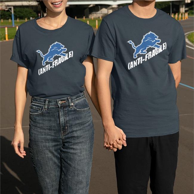 Anti Fragile T Shirt Detroit Lions Evan Fox