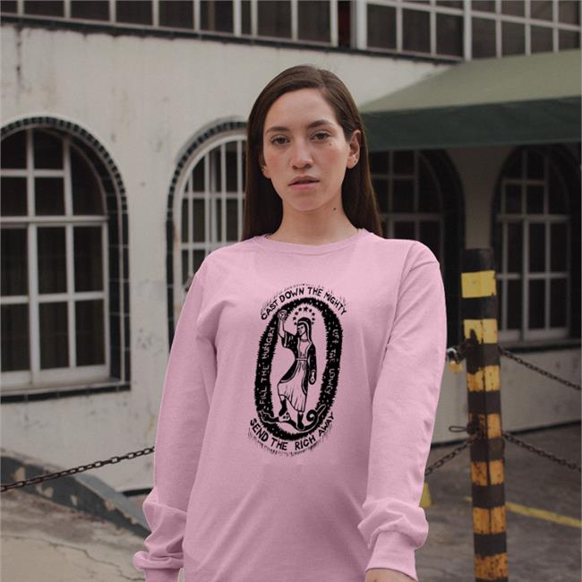 Ben Wildflower Shop Cast Down The Mighty Send The Rich Away Magnificat T-Shirt