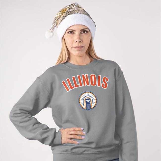 Lana Del Rey Online Jack Donoghue Chief Illiniwek Illinois Sweatshirt Illinois Urbana Champaign