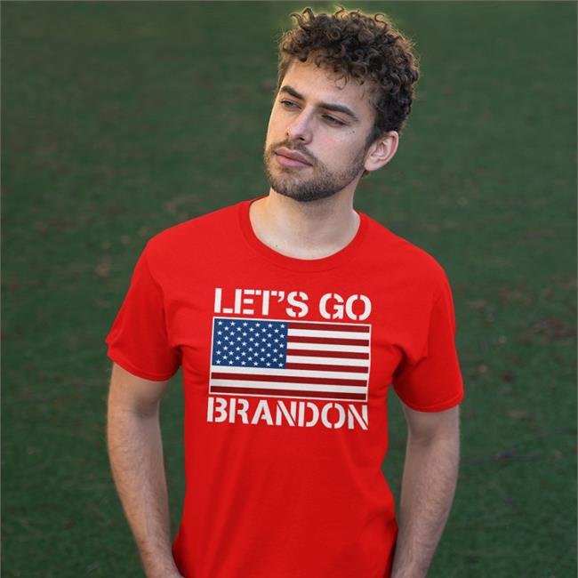 Halva001 Let's Go Brandon Flag American Shirt