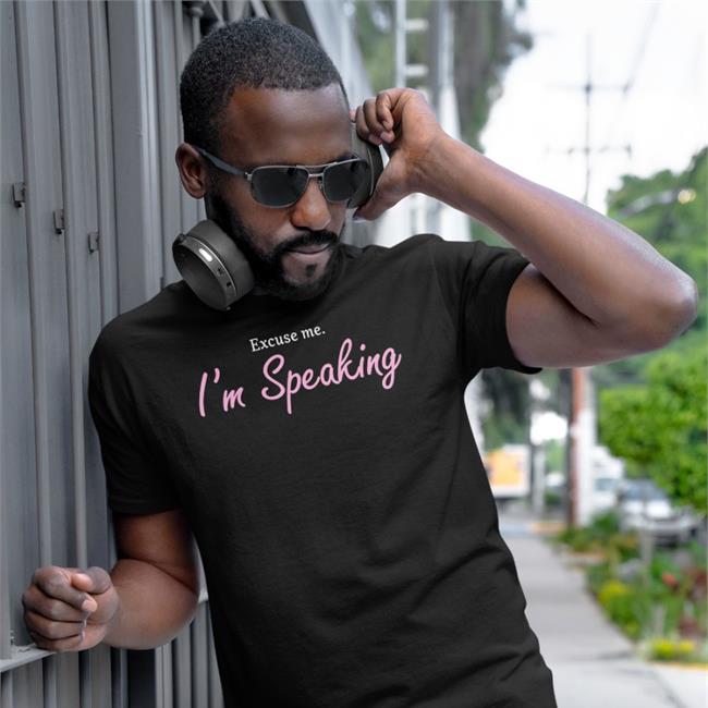 Stacey Abrams Excuse Me I'm Speaking V Neck T Shirt Afrosabi