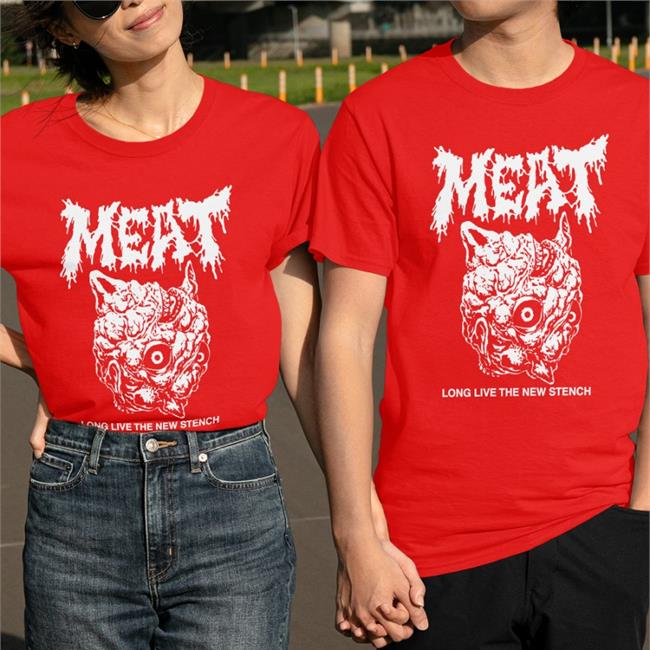 Papa Meat Meat Long Live The New Stench Long Sleeve Shirt Meatcanyon
